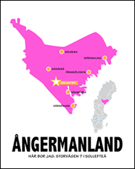 Landskapskarta - Ångermanland