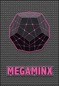 Kub Megaminx rosa