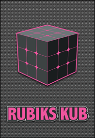 Rubiks kub rosa